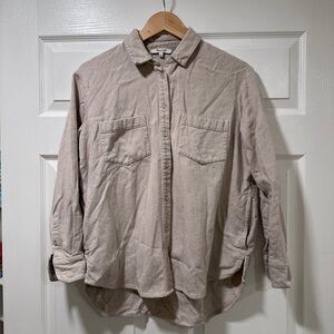 Madewell Speckled Flannel Shirt